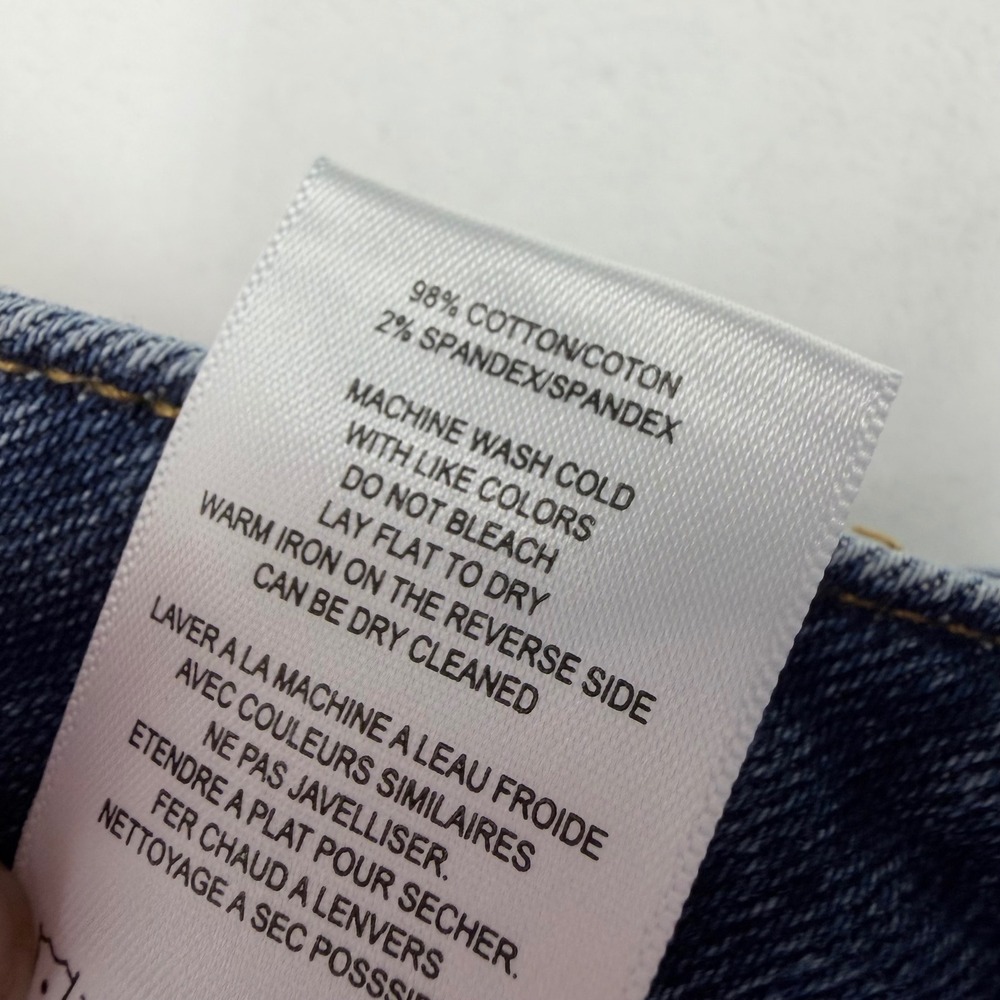 NWT Vigoss Marley Flare Jeans Womens 29 Mid Rise Raw Hem Blue Denim Boho Pintuck - Picture 7 of 12